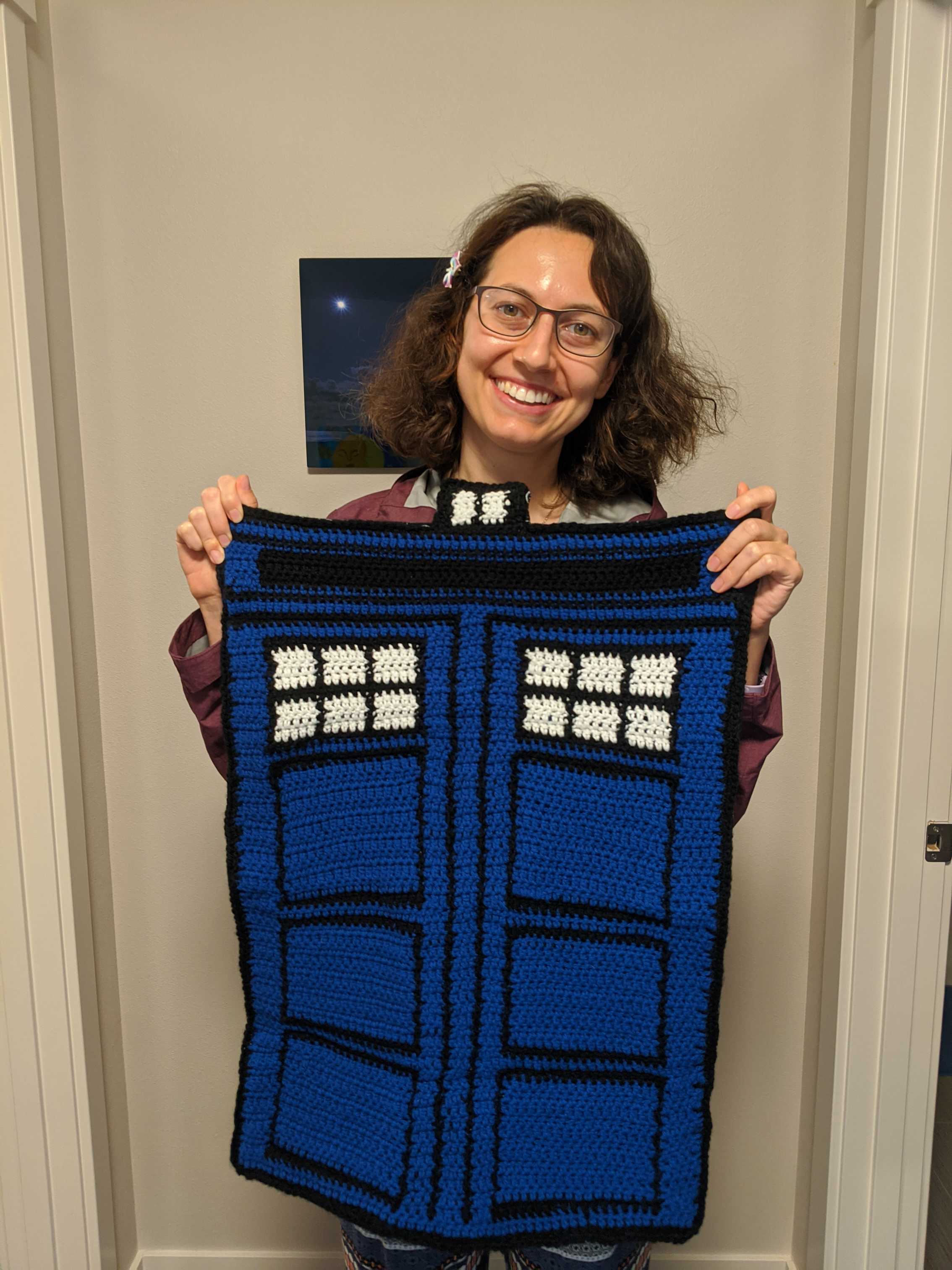 I made this for a coworker. SO MANY COLOR CHANGES. AHHHH.